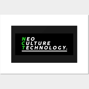 Neo Culture Technology NCT Black Posters and Art